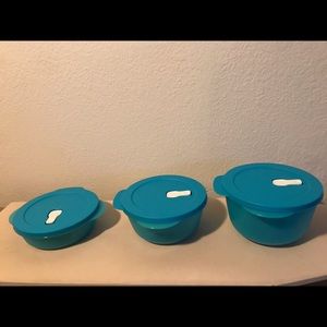 Brand new tupperware micro containers